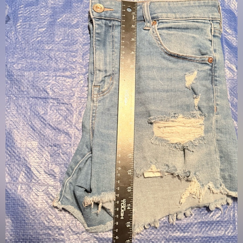 American Eagle Outfitters Blue Jean Shorts - Picture 11 of 13